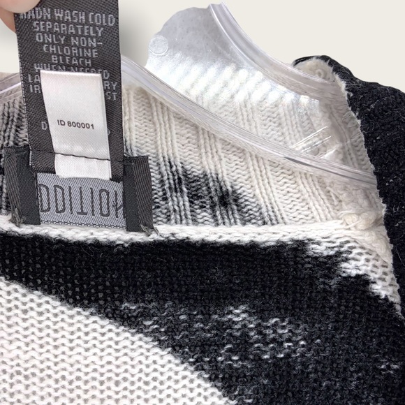 Additions by CHICOS Open Front Linen Cardigan Short Rolled Sleeves Womens Size 1 - Picture 8 of 15